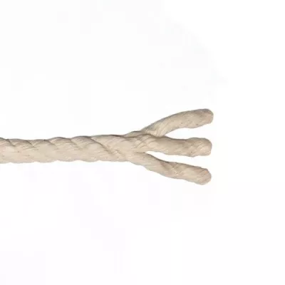 Веревка хлопчатобумажная ХБ 3-прядн.d. 30 мм в отр. по 44 м