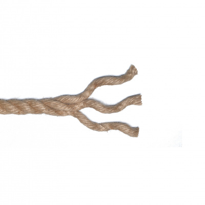 Веревка джутовая Д кр.3-прядн.d. 16 мм на кат.  300 мм (60 м)