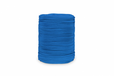 Шнур полиамидный ПА плет. 16-прядн.d.   6 мм синий