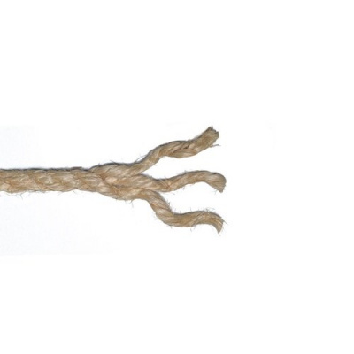 Веревка сизалевая С кр.3-прядн.d. 12 мм на кат. 300 мм (100 м)