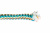 Вязаный полипропиленовый шнур, цветной, моток,14 мм х 20 м