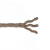 Веревка льнопеньковая ЛП кр.3-прядн.d. 12 мм в мотках по 6 м