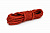 Канат джутовый ДТ тросовой свивки d. 12 мм красный в отрезках по 15 м