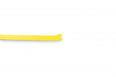 Шнур полиамидный ПА плет. 16-прядн.d.   6 мм желтый