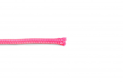 Шнур полиамидный ПА плет. 16-прядн.d.   8 мм розовый