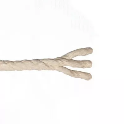 Веревка хлопчатобумажная ХБ 3-прядн.d. 18 мм в отр. по 44 м